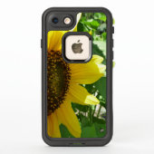 横のヒマワリ LifeProof iPhoneケース (裏面)