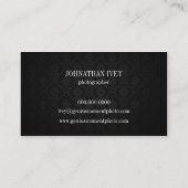 横の写真の名刺 名刺 (裏面)