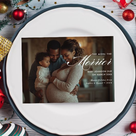 横の写真はクリスマスメリーの多く シーズンカード