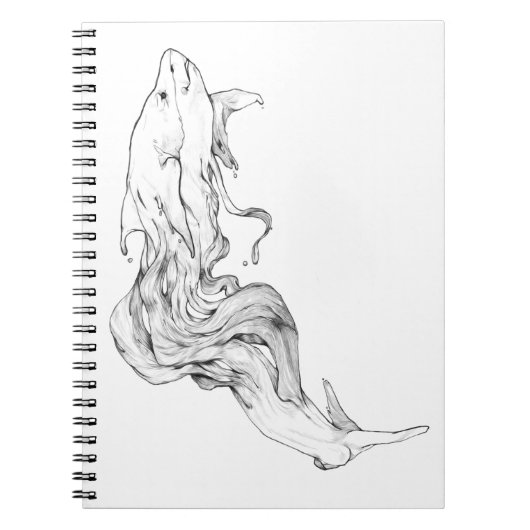 横の大きい鮫 ノートブック (正面)