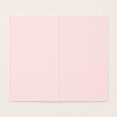 横の宇宙虹の小型カード2x3.5 名刺 (内部フラット)