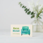 横の家の足場の名刺- 名刺 (スタンド正面)