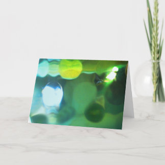 横の抽象的な挨拶 カード