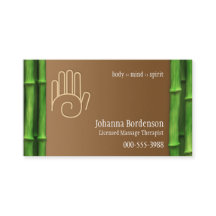 横の新しいタケマッサージのセラピー