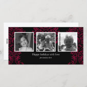 横の3写真カード シーズンカード (正面/裏面)