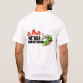 横のFiretiger Sportfishing Tシャツ (裏面)