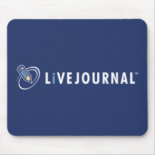 横のLiveJournalのロゴ マウスパッド