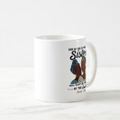 横またはマイル離れた姉妹のシャツ コーヒーマグカップ (正面右)