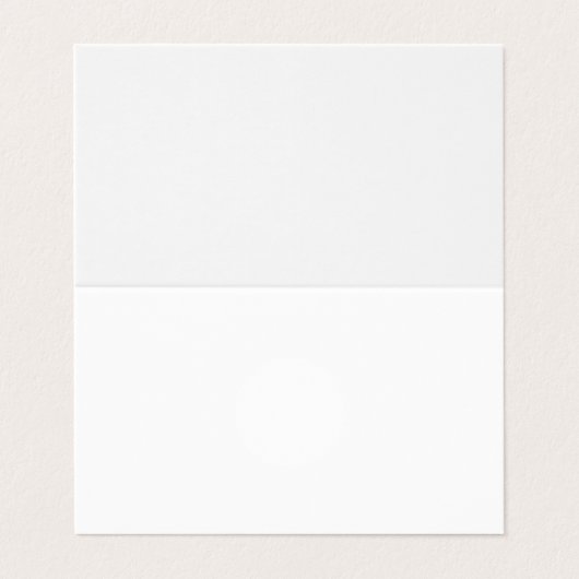 横カスタムテント折り畳み名刺 名刺 (外部フラット)