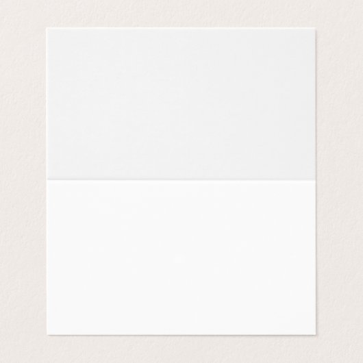 横カスタムテント折り畳み名刺 名刺 (外部フラット)