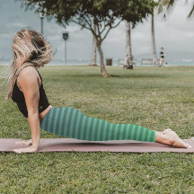 横カッコいい緑ストライプグラデーショントリップ（幻覚体験）のような