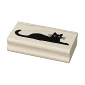 横クールになる猫 ラバースタンプ (スタンプ)