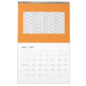 横ボタン – ココペリムーンフェザー1 カレンダー (3月 2027)