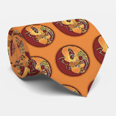 横ボタン – ココペリムーンフェザー1 ネクタイ (ロール)