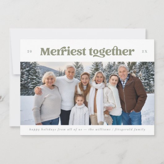 横メリー写真 シーズンカード (正面)