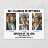 横モダン写真はがき編集可能テンプレート ポストカード (正面)