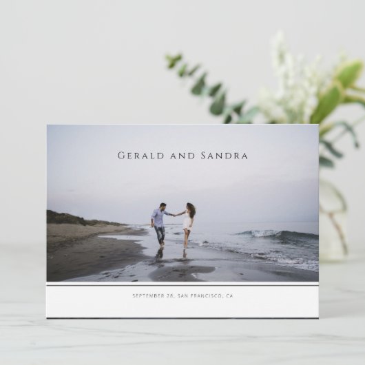 横モダン写真日付の保存 (スタンド正面)