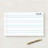 横並パーソナライズされたび通学ノート紙 ポストイット (デスク)