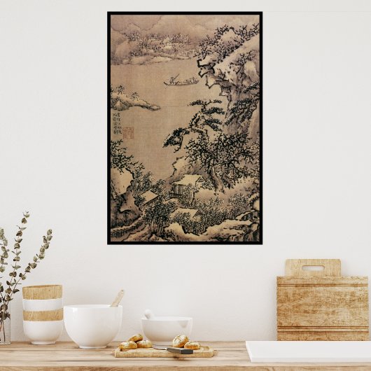 横中国の面図(II) ポスター (キッチン)