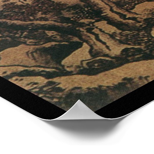 横中国の(一) ポスター (角)