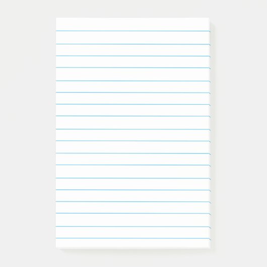 横付き学校ノート紙 ポストイット (正面)