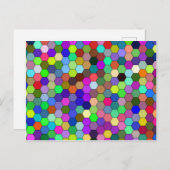 横六角形はがき ポストカード (正面/裏面)