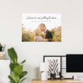 横写真 ウェルカムパーティー ポスター (ホームオフィス)