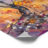 横向お洒落きファンタジー壁デコールポスター ポスター (角)