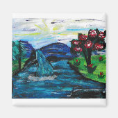 横向かわいらしき マグネット (正面)