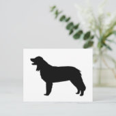 横向きのシルエット ポストカード (スタンド正面)