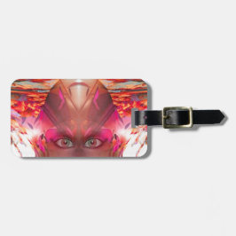 横向きの目 ラゲッジタグ