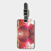 横向きの目 ラゲッジタグ (正面縦)