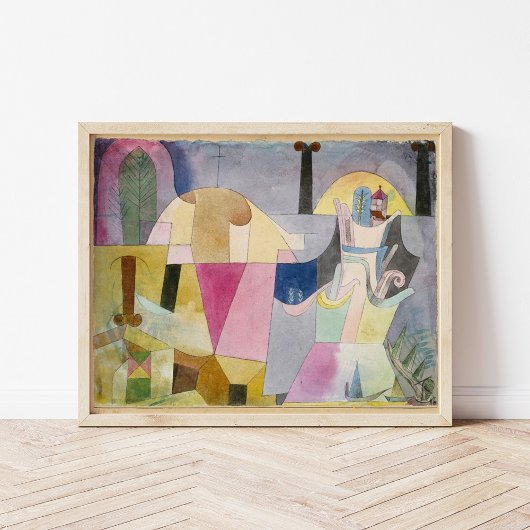 横向きの黒い列 |ポール・クレー ポスター