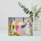 横向きの黒い列 |ポール・クレー ポストカード (スタンド正面)