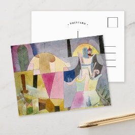 横向きの黒い列 |ポール・クレー ポストカード