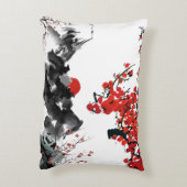 横向きア日本のクセント枕 アクセントクッション (裏面(縦))