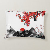 横向きア日本のクセント枕 アクセントクッション (裏面)