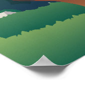 横向きイラストレーション ポスター (角)