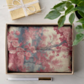 横向きオン擦り切れた紙 薄葉紙 (ギフト)