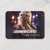 横向きコスカード | カスタムコスプレ取引カード 名刺 (正面)