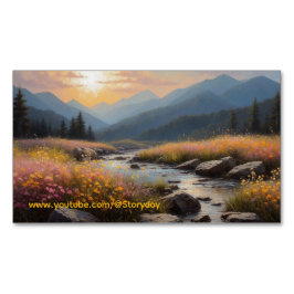 横向きストーリー マグネット名刺