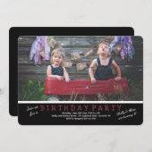 横向きフォト招待状 招待状 (正面/裏面)