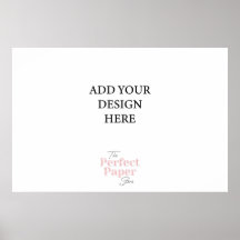 横向きポスターテンプレート（20 x 30インチ）