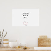 横向きポスターテンプレート（20 x 30インチ） ポスター (キッチン)