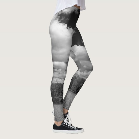 横向きレギンス レギンス (右)