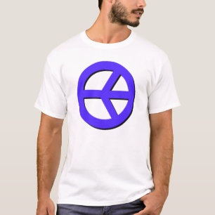 横向き平和Tシャツ Tシャツ