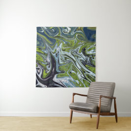 横向き抽象芸術絵画の |ア最高の素晴らしート タペストリー