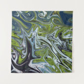 横向き抽象芸術絵画の |ア最高の素晴らしート タペストリー (正面)