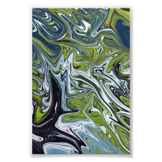 横向き抽象芸術絵画の |ア最高の素晴らしート フォトプリント (正面)