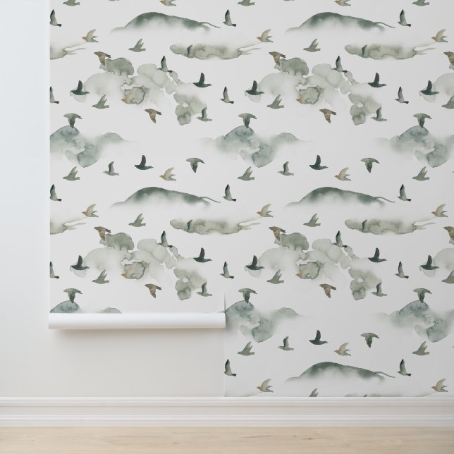 横向き水彩壁紙 壁紙 (アプリケーション)